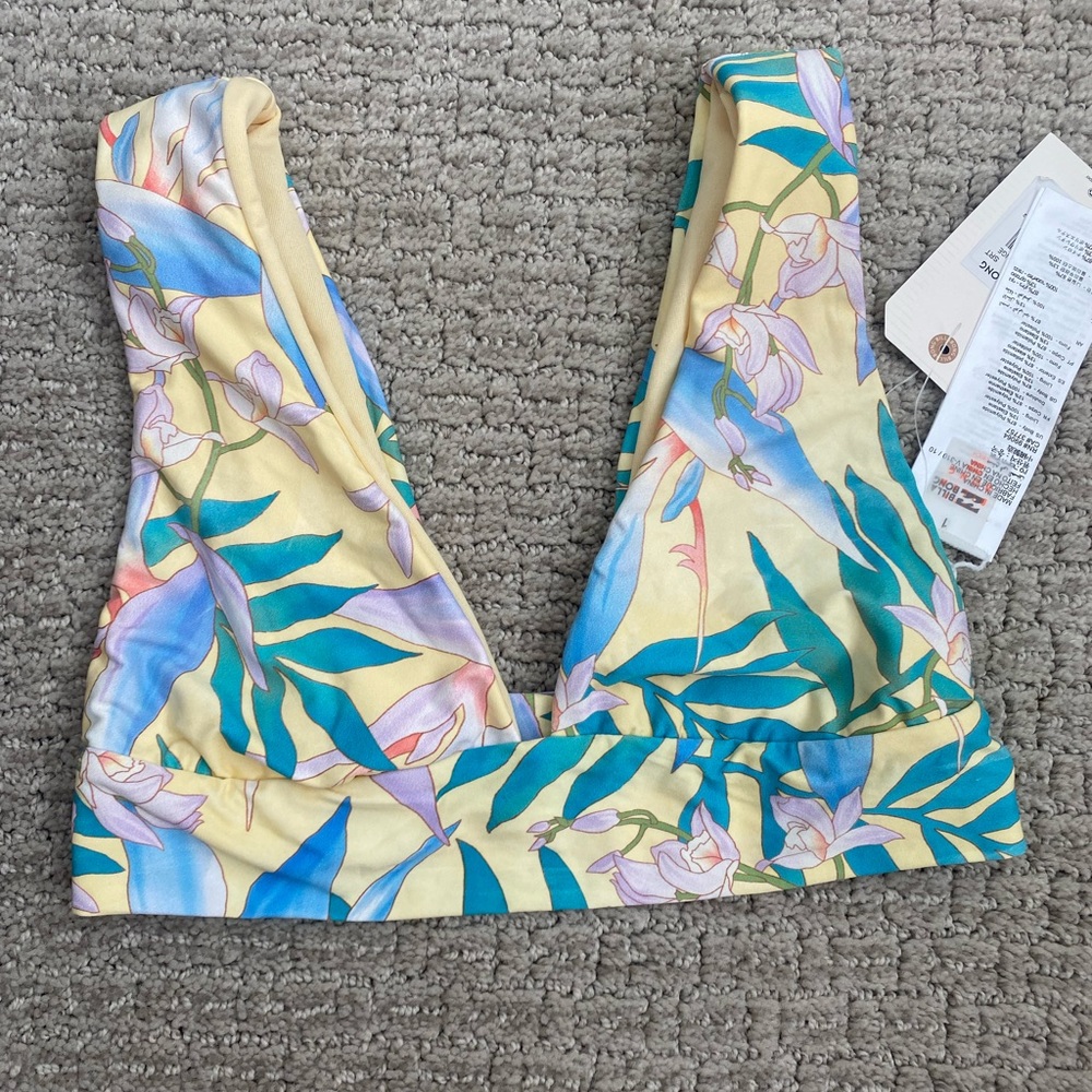 Billabong Love Palms Plunge Bikini Top